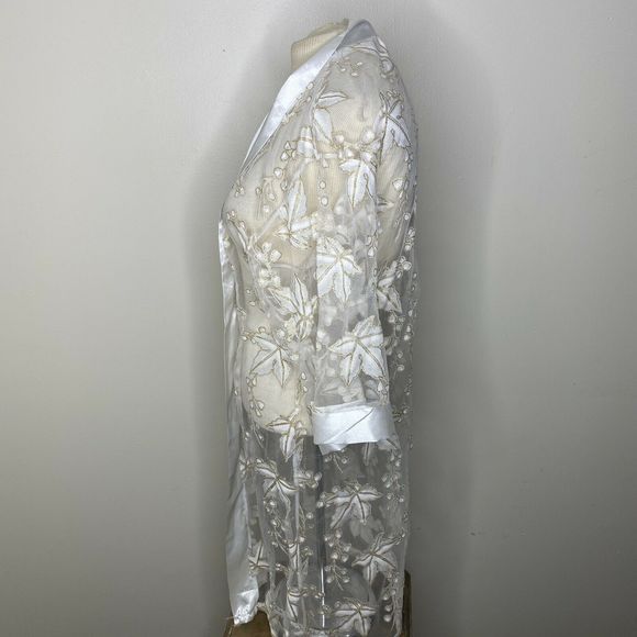 VINTAGE ROBE SINDRELLA Dressing Gown Open Front - Picture 8 of 11